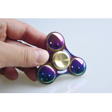 Shiny Colorful Alloy Mini Toy Fidget Hand Finger Spinner